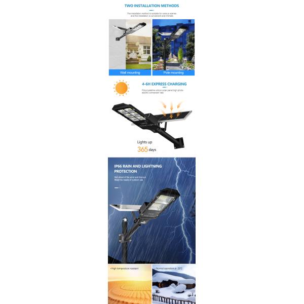 Outdoor garden led solar light