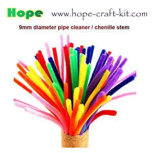 Spotted chenille stems Speckled pipe cleaners for children creative DIY craft