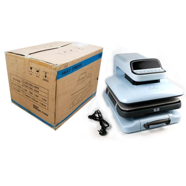 Intelligent Touch Panel Heat Transfer Machine Auto Press Auto Release Heat Press Printer With Pull Out Skateboard