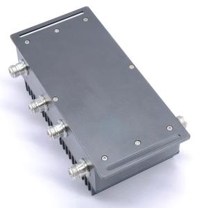 Customized 698-3800MHz Low Pim RF Hybrid Coupler 150dbc 4 in 1 out NF for Red