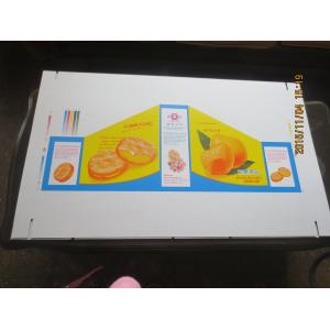 Manual Feeding Carton Making Machine / Paper Carton Printing Machine Witn