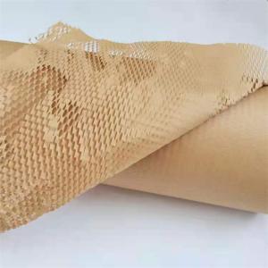 China 50mm*100m 80gsm Honeycomb Paper Roll Compostable on sale