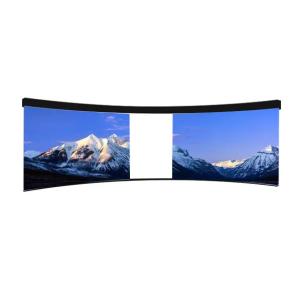 Outdoor Indoor Curved Led Display Screen Wall Mechanical