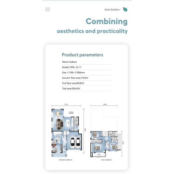 Modern Prefab Homes With Light Gauge Steel Framing Systems AS/NZS