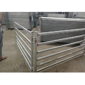 Custom Size Galvanized Livestock Fence Panels For Goat / Sheep / Alpaca