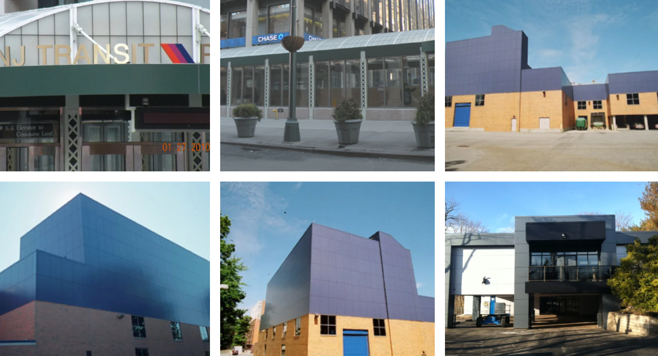 Sea Blue PE Aluminum Composite Panel 4x8 Sheets 4MM Construction Building Exterior Walls