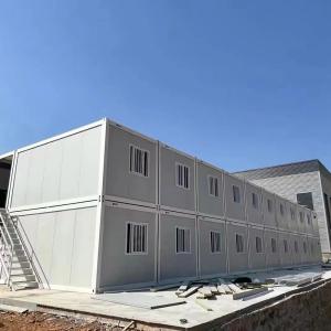 Quality Prefabricated Tiny Houses 5.8*3m Glass Container House with Standard Thickness Sandwich Panel for sale