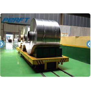 Workshop Remote Control Automatic Q235 Rail Transfer Cart