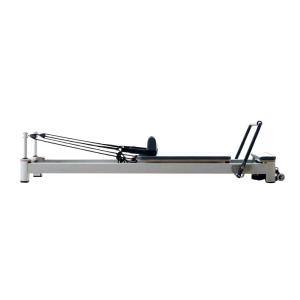 Gericon commerican use white aluminium pilates reformer pilates with high