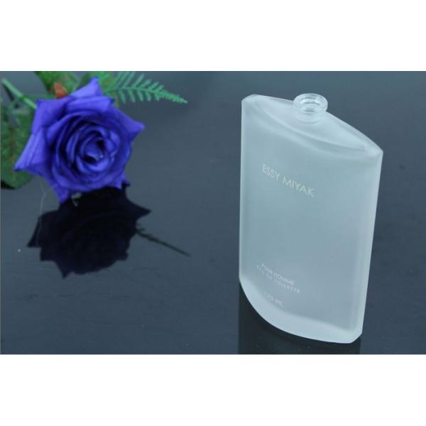 150ml Frosted Perfume Small Glass Vial Bottle With Crimp-on Perfume Sprayer For