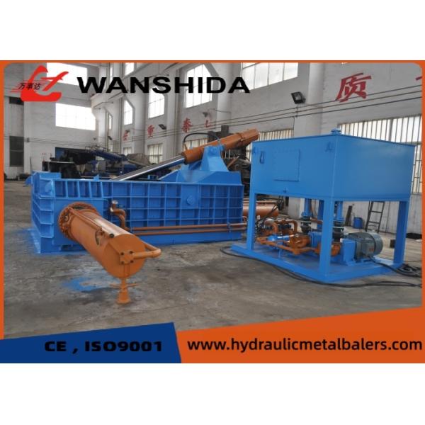 100Ton Hydraulic Metal Baler For Aluminum Scrap With 1200x600mm Chamber