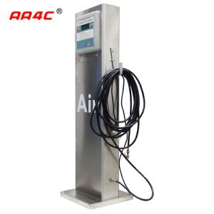 Quality Pedestal Automatic Digital Tyre Inflator (Outdoor, Inflator IP66) E-010-OD-WP-N-SL (Stainless steel cabinet) for sale