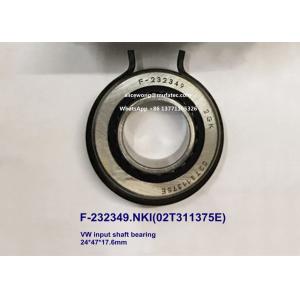 China F-232349 NKI 02T311375E Volkswagen Audi manual input shaft transimission bearing 24*47*17.6mm on sale