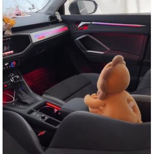 China Ambient lights Rainbow symphony dynamic Passenger trim panel+ Radium carving four doors for Audi Q3 (2019-2023) on sale