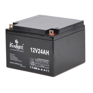 China Solar Storage 12V 24AH Deep Cycle Battery Sealed Lead Acid Agm Batteries on sale