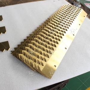 TiN Coated Toothed Blade Serrated Blade 12 Inch 10 Inch