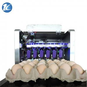 Professional Egg Stamping Machine Laser Batch Coding Machine 600dpi Resolution