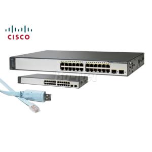 Cisco WS-C3750V2-24PS-S 24port 10/100/1000M Switch Managed Network Switch