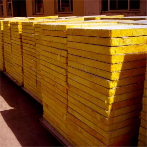Rough Rock Wool Insulation Board 40-200kg/m³ Density 30mm-150mm Thickness