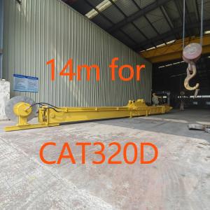 Excavation Earthmoving Works Model CAT320 Excavator Telescopic Arm