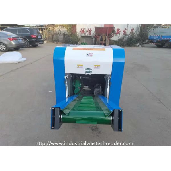 Buy Polyvinyl Chloride Plastic Shredder Machine With Rotary Blades at wholesale prices