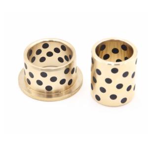 C86200 Centrifugal Casting Copper Alloy Bronze Bush Bearings Highly Wear