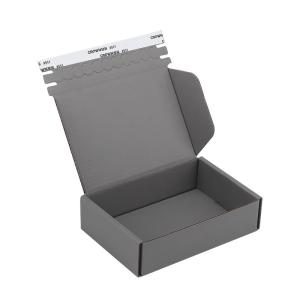 Rectangular Three Layered Zipper Airplane Box Folding Packaging Box