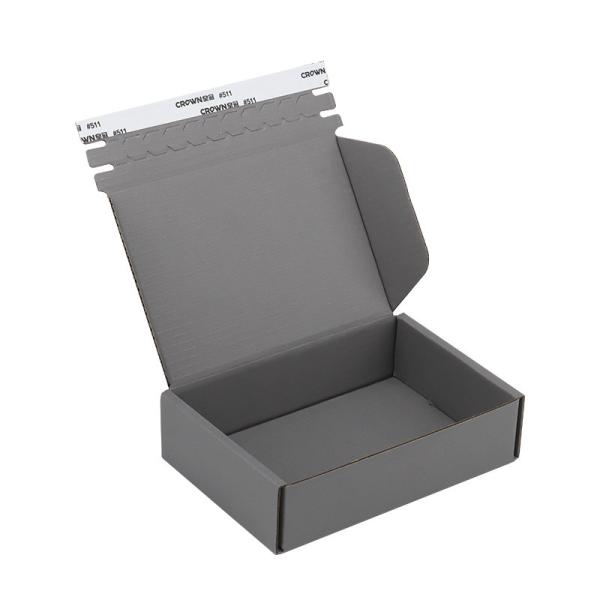 Rectangular Three Layered Zipper Airplane Box Folding Packaging Box