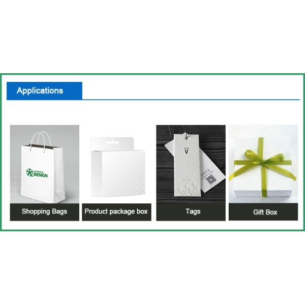 Food Grade 250gsm 300gsm White Kraft Paper For Gift Box High Burst Strength