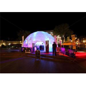 European Style Outdoor Canopy Geo Dome Tent 5m Diameter Exhibition Dome