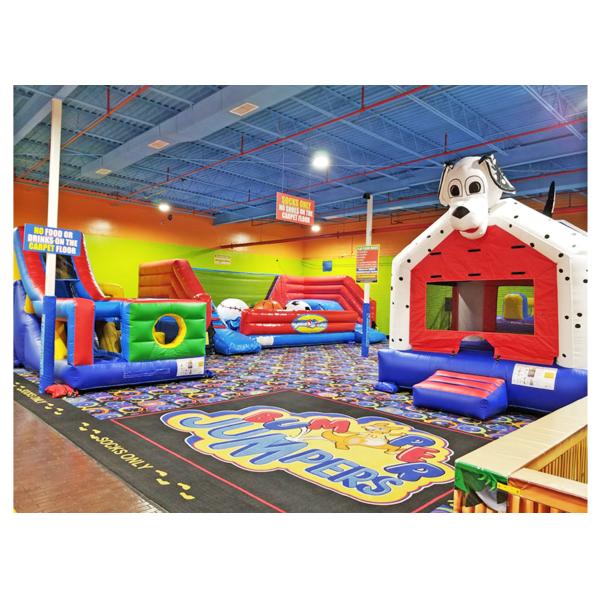 Buy 4*4m Inflatable Kids Playground , Customized Inflatable Indoor Park at wholesale prices