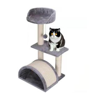 Sustainable Cat House And Scratcher ODM Fabric Cat Scratch Poles