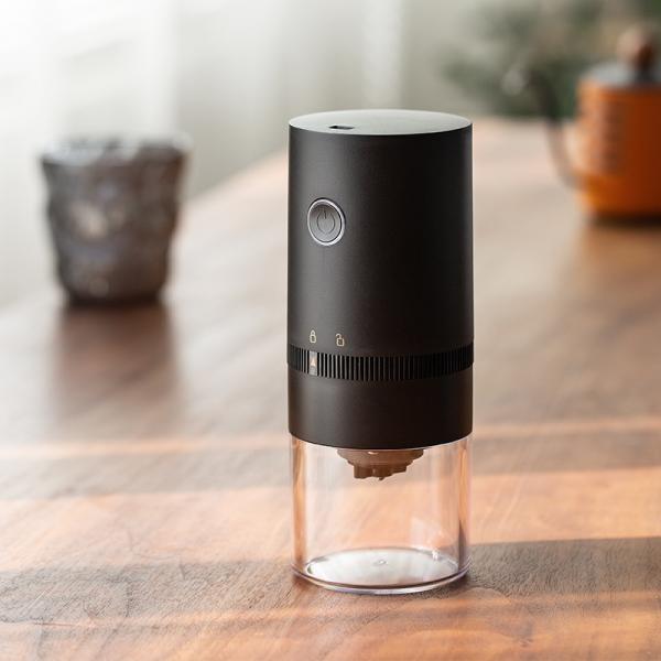 Home and Office ABS Plastic Electric Coffee Grinder with Cleaning Cycle Function