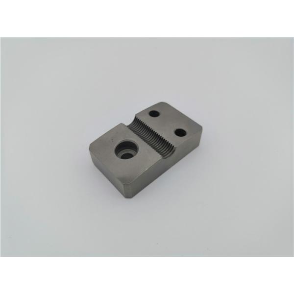 Functional Precision Machinery Parts , Black Guide Blocks High Toughness