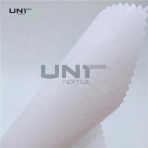 Adhesives Woven Shirt Interlining Eco Friendly Soft Handfeeling