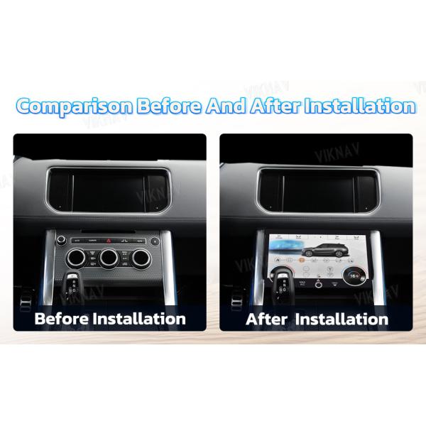 New Upgrade 10.4 Inch AC Panel For Range Rover Sport L494 2013-2017 Air Condition Board Climate Control Car Radio Touch