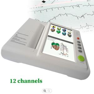 China Medical Emergency Clinics Apparatuses 3 Channel Electrocardiogram on sale