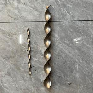 Easy Operation Screw Conveyor Heavy-Duty Manganese Steel Spiral Conveyor Blade