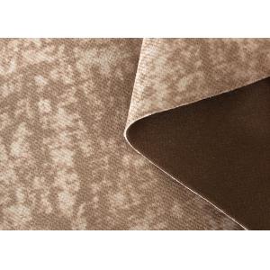 Warp Knitted Embossed Sofa Velvet Upholstery Fabric Anti Pilling