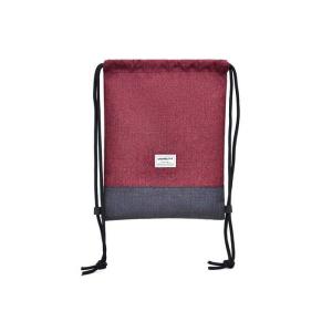 High Durability Polyester Drawstring Backpack , Gym Sack Drawstring Bag