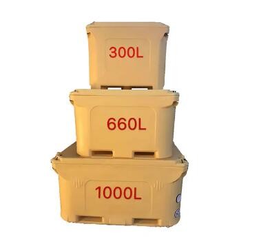 660L Large Rotomolded Fish Box Good Thermal Insulation Effect