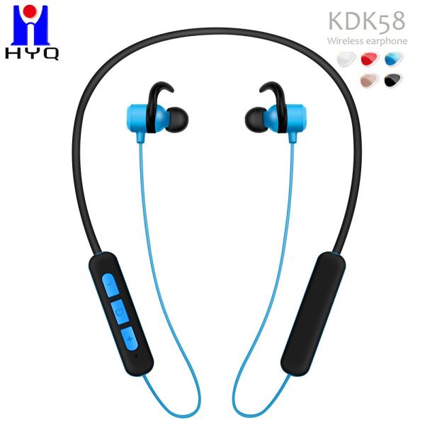 Buy 15m Remote Connection EDR Neckband Bluetooth Headset With Ear Hooks at wholesale prices