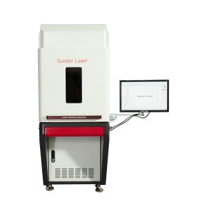 Enclosed cabinet fiber laser marking machine for  jewelry & metal