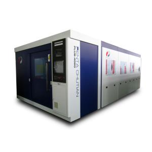 Auto Focus Industrial Laser Cutting Machine for Carbon Steel , Gantry type