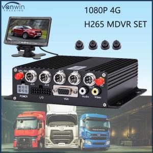 HD 1080P AI BSD ADAS DMS Kit Buses Trucks 4G WiFi 4 Channel SD Mobile DVR