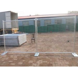 W2.4m Building Site Fencing 75*150mm Hot Dip Galvanized Jobsite Fencing
