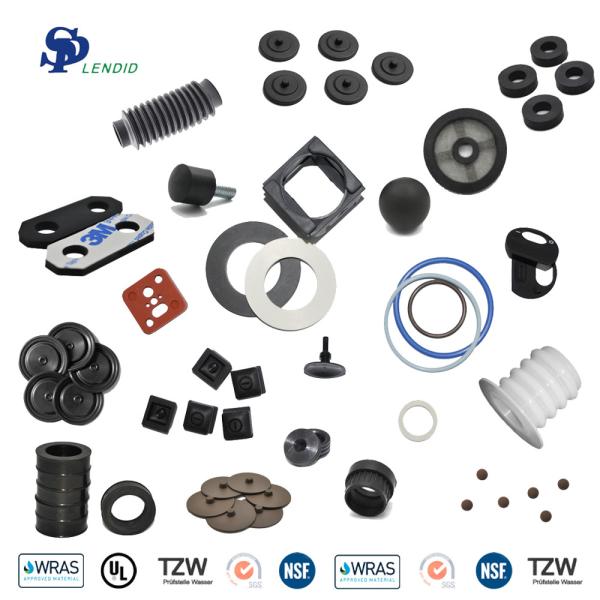 Injection Molding Custom Rubber Parts High Capacity Rubber Gasket Seal