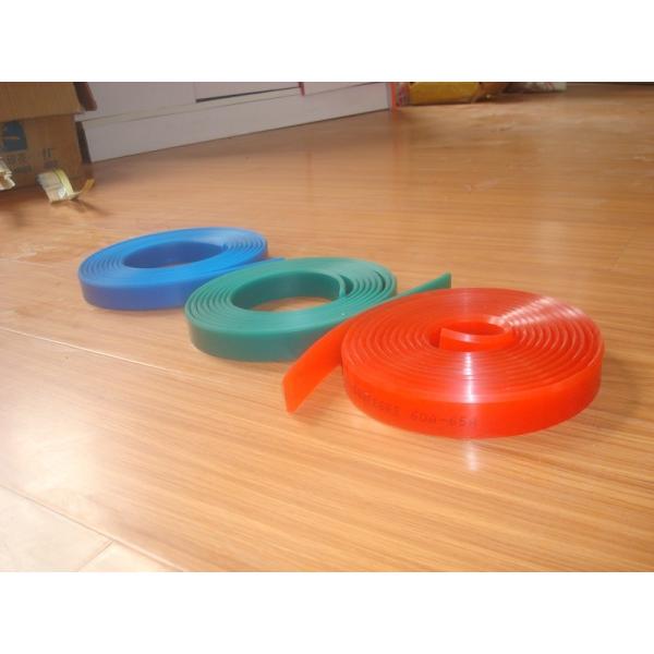 Solvents Resistant Silk Screen Squeegee Rubber , Flower Paper Silk Screen