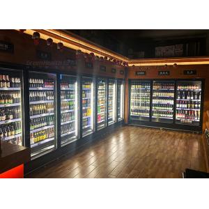 Glass Door Multideck Chiller Drinks Beverage Display Refrigeration