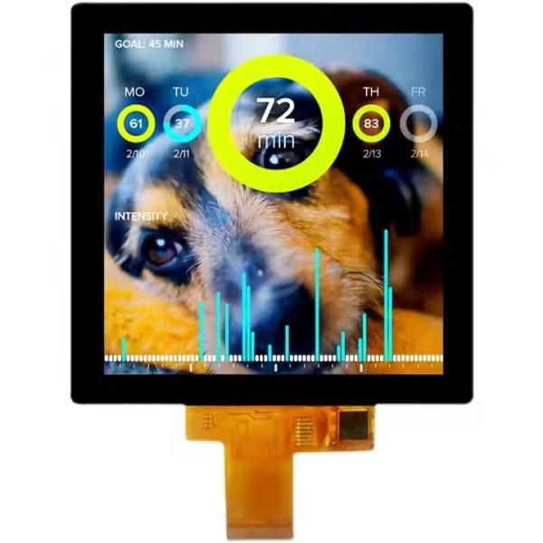 China 3.95 Inch 480*480 Resolution TFT LCD Display with 300CD/M2 Brightness and RGB Interface on sale China 3.95 Inch 480*480 Resolution TFT LCD Display with 300CD/M2 Brightness and RGB Interface on sale